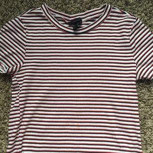 perfect 4th of july cropped tee